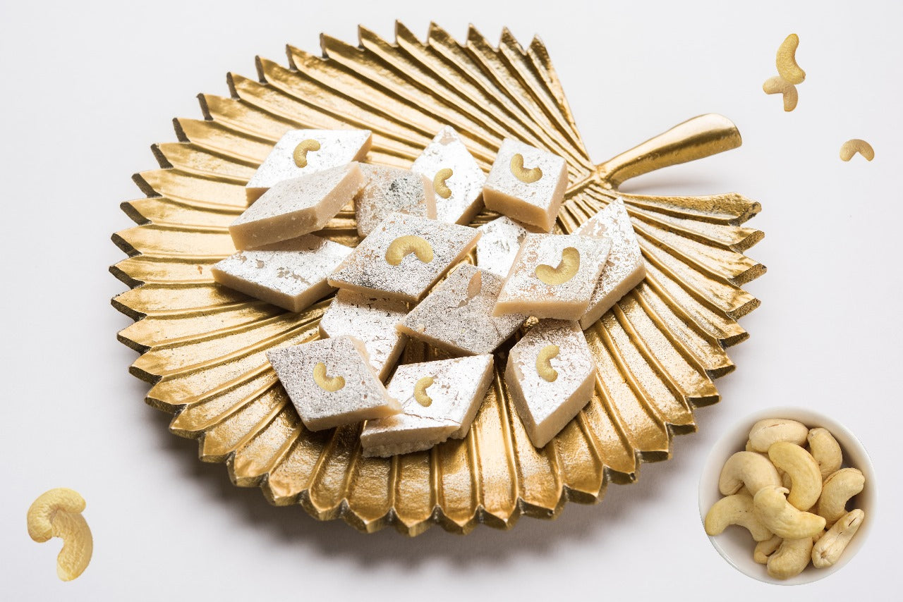 Kaju Katli Recipe: How to Make at Home
 &ndash; Lynk Foods