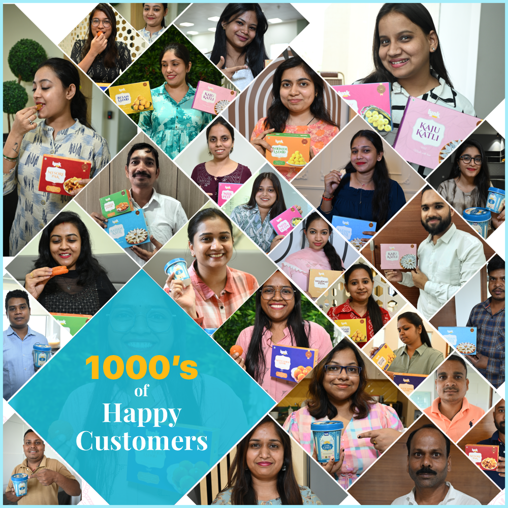 Milk Peda Lynk Happy Customers