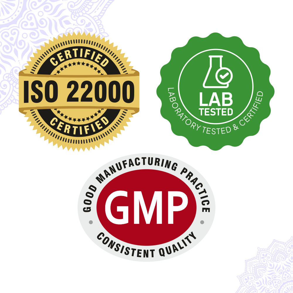 Motichoor Ladoo Lynk Certificate