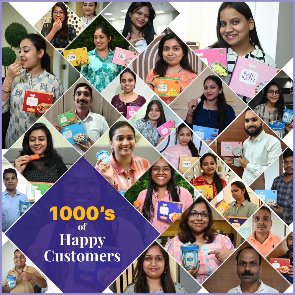 Motichoor Ladoo Lynk Happy Customers