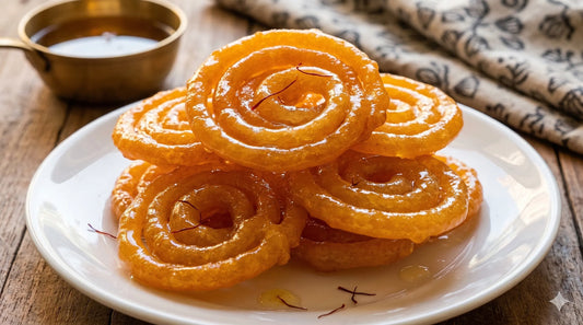 Buy Paneer Jalebi online — fresh ghee-fried jalebi from Lynk Foods