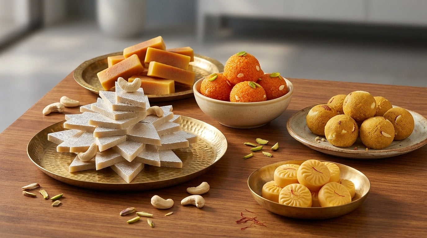 Authentic Indian sweets for gifting, sharing, and festive moments