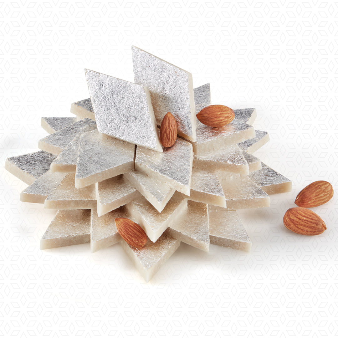 Badam Katli – Almond Indian Sweet made with Pure Ghee by Lynkfoods