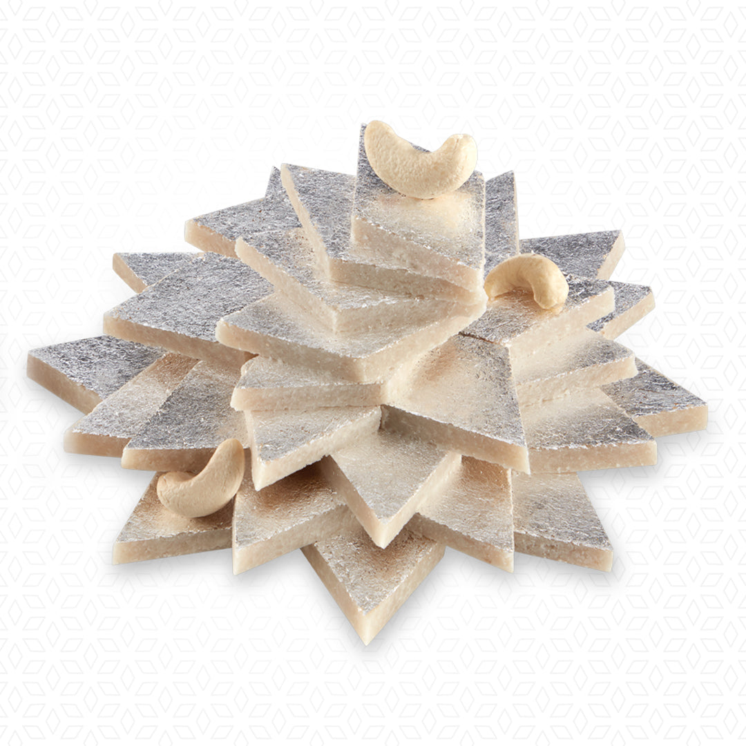 Kaju Katli – Cashew Indian Sweet made with Pure Ghee by Lynkfoods