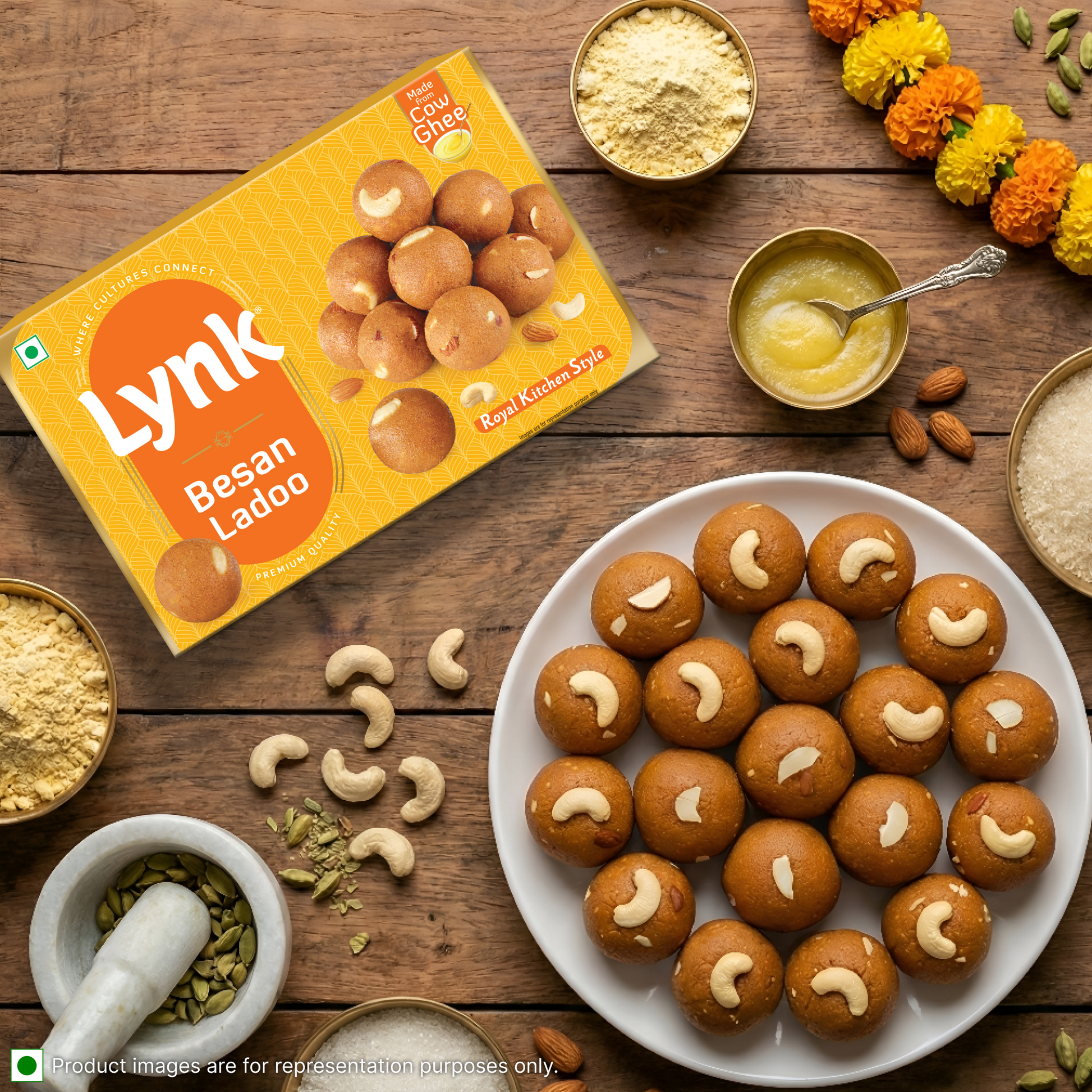 Besan Ladoo – Authentic Gram Flour Sweet made with Pure Ghee