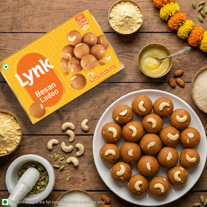 Besan Ladoo – Authentic Gram Flour Sweet made with Pure Ghee
