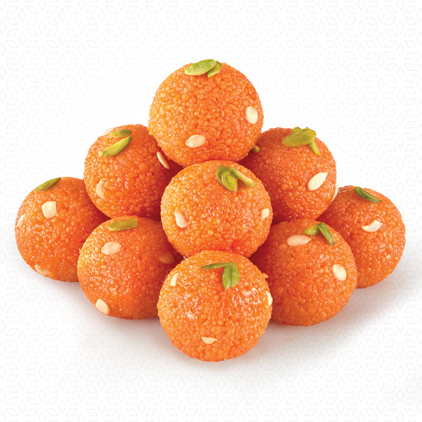 Motichoor Ladoo – Fine Gram Flour Sweet made with Pure Ghee
