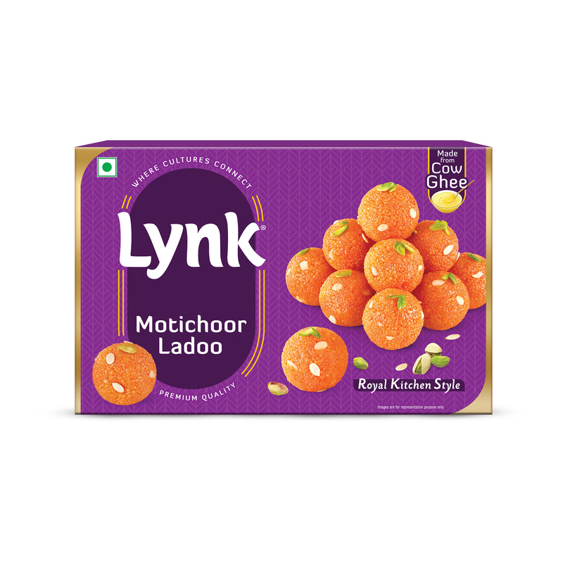 Motichoor Ladoo — packaging