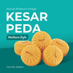 Kesar Peda – Saffron Milk Sweet made with Pure Ghee