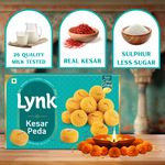 Kesar Peda – Saffron Milk Sweet made with Pure Ghee