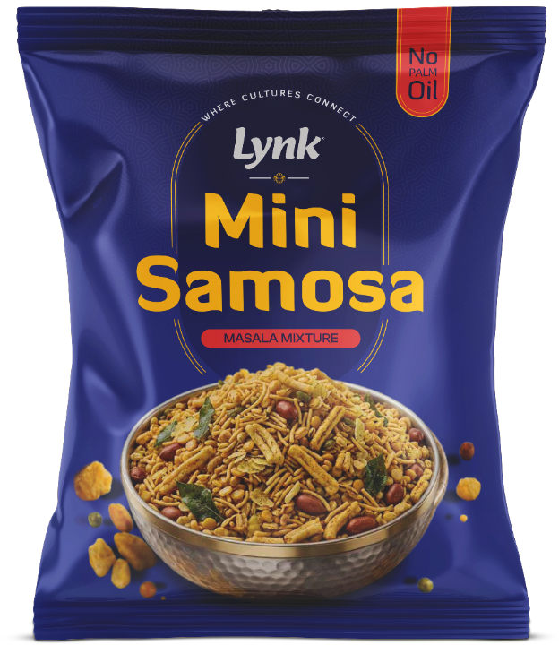Dry Samosa in a bowl