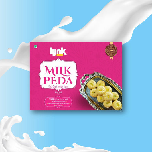 Milk Peda Lynk with Milk