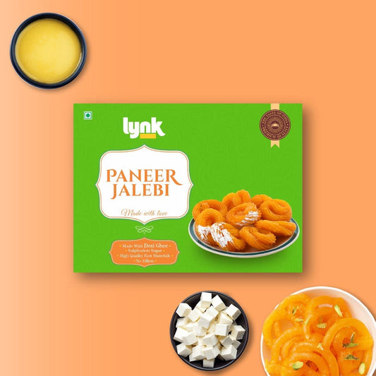 Paneer Jalebi - Lynk Foods