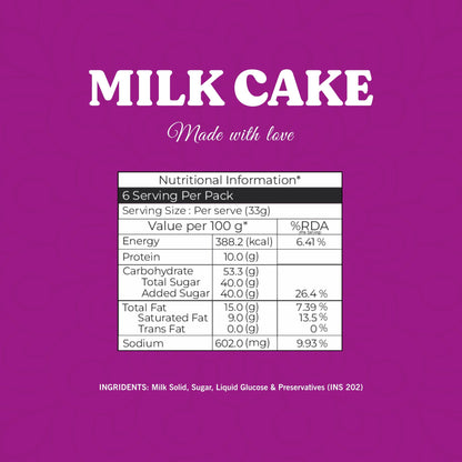 Milk Cake - Lynk Foods